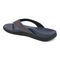 Vionic Men's Tide II Orthotic Support Sandal - Navy/brown - Back angle