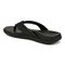 Vionic Men's Tide II Orthotic Support Sandal - Black - Back angle