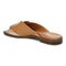 Vionic Miramar Women's Comfort Slide Sandal - Camel/gold - Back angle