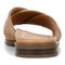 Vionic Miramar Women's Comfort Slide Sandal - Camel/gold - Back