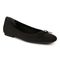 Vionic Klara Knit Women's Ballerina Comfort Skimmer - Black - Angle main