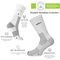 GSA OrganicPlus+ Crew Fully Cushioned Men's Socks - White