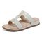 Vionic Serra Womens Tstrap sandal Sandals - Taupe - Left angle