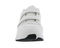 Drew Contessa Women's Double Hook and Loop Sneaker - White Combo - Front View