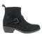 Propet Memphis Women's Boot - Black Suede - outside view