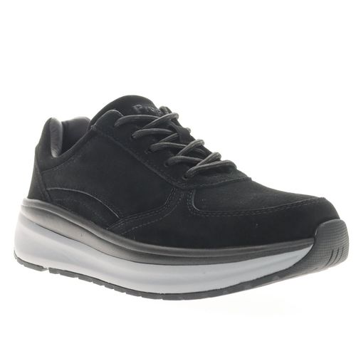 Propet Ultima Women's Walking Shoe - Black Suede - angle main