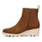 Vionic Aria womens Ankle/Bootie Short Boot - Hazelnut - Left Side