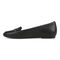 Vionic Hayes womens Ballerina/Skimmer Shoe - Black - Left Side