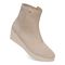 Vionic Skylar Women's Comfort Wedge Short Boot - Oatmeal Suede - SKYLAR-J0768L1250-OATMEAL-13fl-med