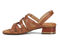 Ros Hommerson Breeze Women's Comfort Sandal - Luggage Antando Leather - Inside View