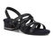 Ros Hommerson Breeze Women's Comfort Sandal - Black Pebble Patent - Main View