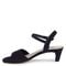 Ros Hommerson Lydia Women's Dress Sandal - Navy Suede