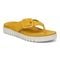 Vionic Uptown Marin Women's Platform Thong Sandal - Daffodil - Angle main