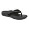 Vionic Shore Women's Orthotic Supportive Comfortable Flip-Flop Sandal - Black - Angle main