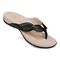 Vionic Bella Braid Women's Thong Orthotic Arch Support Sandal - Black - BELLA BRAID-J4526L1001-BLACK-13fl-med