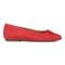 Vionic Klara Women's Ballet Comfort Flat - Red - Right side