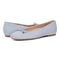 Vionic Klara Women's Ballet Comfort Flat - Skyway Blue - pair left angle