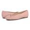 Vionic Klara Women's Ballet Comfort Flat - Light Pink - pair left angle