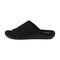 Gravity Defyer Women's Etztal Linen Sandal - Black - side view 2