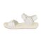 Gravity Defyer Women's Hilnor Sandal - White - side view 2