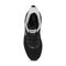 Gravity Defyer Women's GDEFY HybridEx Athletic Shoes - Black/Silver - top view