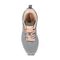 Gravity Defyer Women's GDEFY HybridEx Athletic Shoes - Gray/Peach - top view