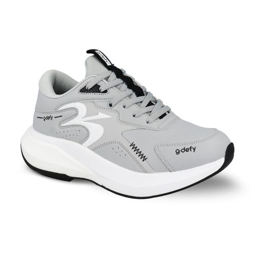 Gravity Defyer Women's GDEFY ZenWalk Athletic Shoes - Hands Free - Gray/White - angle main 2