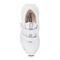 Gravity Defyer Women's GDEFY ZenStride Athletic Shoes - Hands Free - White/White - top view