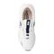 Gravity Defyer Men's GDEFY ZenWalk Athletic Shoes - Hands Free - White/White - top view