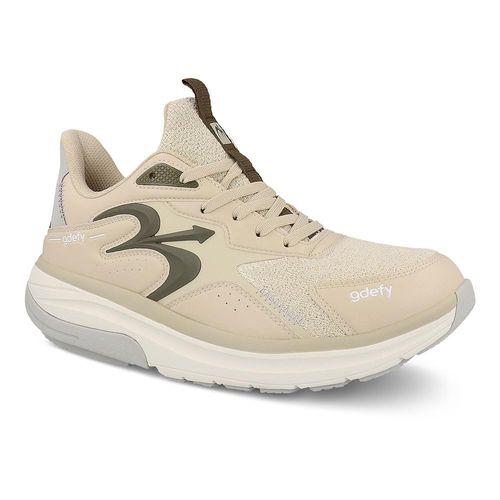 Gravity Defyer Men's GDEFY Energiya Athletic Shoes - Brown/Beige - angle main 2