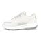 Gravity Defyer Men's GDEFY StreetGlide Athletic Shoes - Hands Free - White/Gray - side view