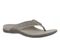 Vionic Shona Women's Supportive Sandal Flip Flops - Pewter - Angle main