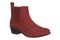 Vionic Roseland Women's Comfortable & Supportive Short Boot - Shiraz Red - Angle main