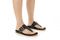 Vionic Emma Women's Thong Sandal with Arch Support - Black - Lifestyle