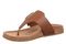 Vionic Emma Women's Thong Sandal with Arch Support - Tan - Left angle