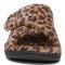 Vionic Relax - Orthaheel Orthotic Slippers - Brown Leopard - Front