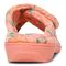 Vionic Relax - Orthaheel Orthotic Slippers - Papaya Tropical - Back