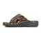 Vionic Relax - Orthaheel Orthotic Slippers - Natural Tiger - 2 left view