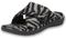 Vionic Relax - Orthaheel Orthotic Slippers - Dk Grey Zebra