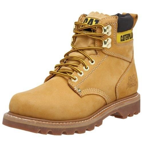 Caterpillar Second Shift Soft Toe - Honey - Men\'s Work Boot - 