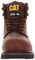 Caterpillar Second Shift Steel Toe - Dark Brown - 