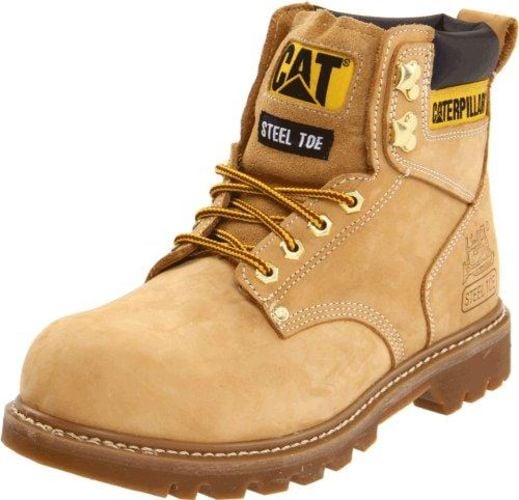 Caterpillar Second Shift Steel Toe - Honey Nubuck - 