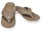 Spenco Yumi Men's Orthotic Flip Flops - Walnut - Pair