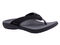 Spenco Yumi Men's Orthotic Flip Flops - Carbon / Pewter