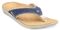 Spenco Yumi Men's Orthotic Flip Flops - Dark Navy