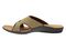 Spenco Kholo Women's Orthotic Slide Sandals - Straw /Java/Cork