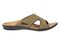 Spenco Kholo Women's Orthotic Slide Sandals - Straw /Java/Cork