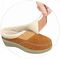 Orthofeet Charlotte Women's Orthotic Slippers - Brown