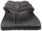 OluKai Hokua Supportive Sandals - Men - Black/Dk Shadow