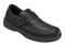 OrthoFeet Lincoln Center Men's Dress - Black - Angle Main